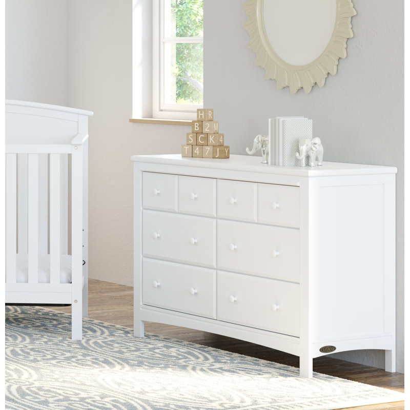 wayfair white dresser nursery