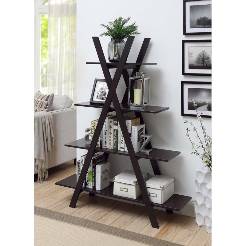 Beachcrest Home Stoneford Etagere Bookcase & Reviews | Wayfair