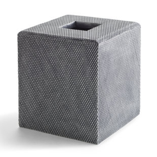 Go to store & view more images Kassatex Fine Linens Mesh Tissue Box Cover