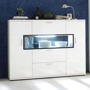 Geschirrschrank Corano aus Massivholz von Clever..