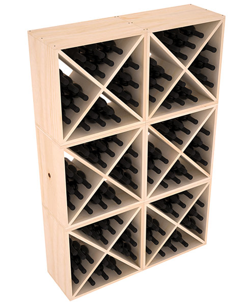 Red Barrel Studio Karnes 144 Bottle Floor Wine Bottle Rack Wayfair