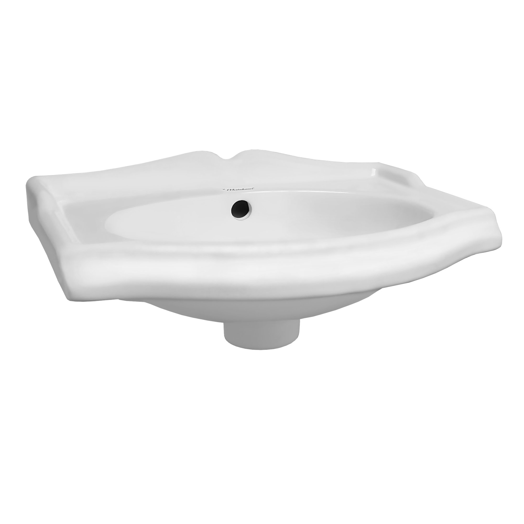 Whitehaus Collection China Vitreous Oval Wall Mount Bathroom Sink With Overflow Reviews Wayfair Whitehaus Collection China Vitreous Oval Wall Mount Bathroom Sink With Overflow Reviews Wayfair