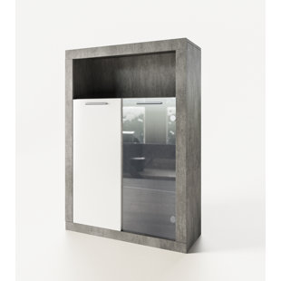 Go to store & view more images Drennen Display Lighted China Cabinet by Orren Ellis