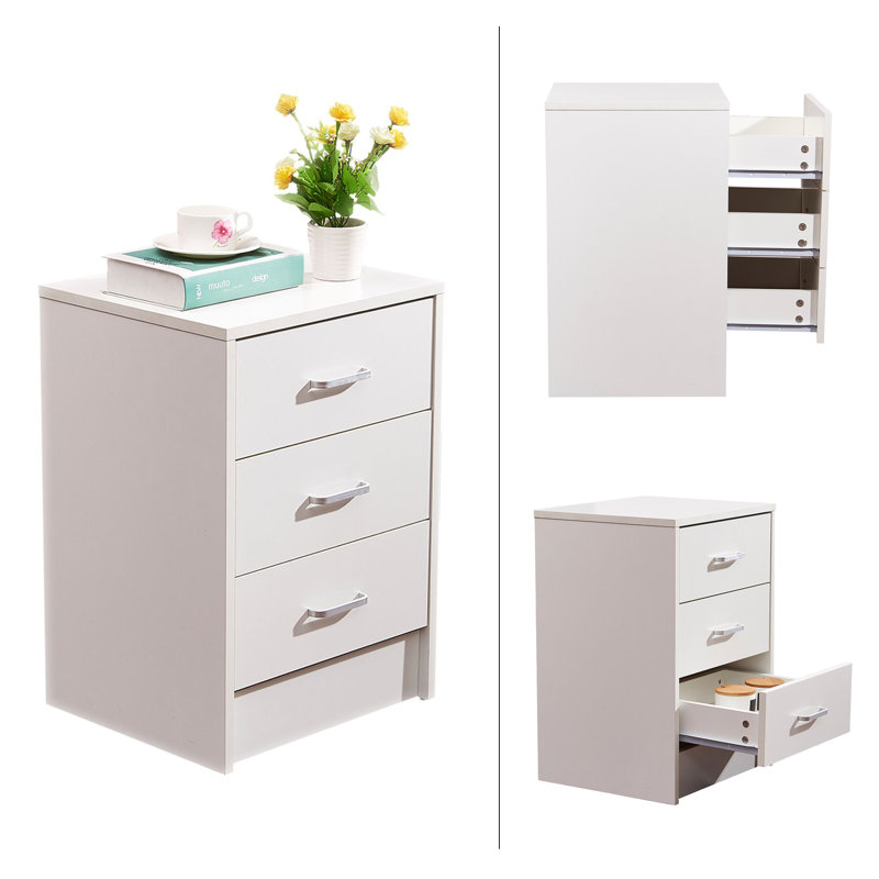 Symple Stuff Pillsbury 3 Drawer Vertical Filing Cabinet Wayfair