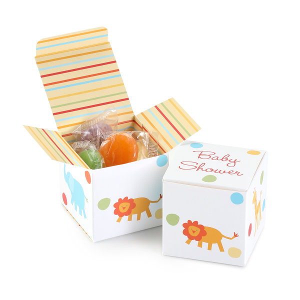 50pcs Cute Handbag Wedding Birthday Favor Party Boxes Gift Candy Baby shower Box 