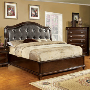 Tolsi Upholstered Panel Bed by Hokku Designs