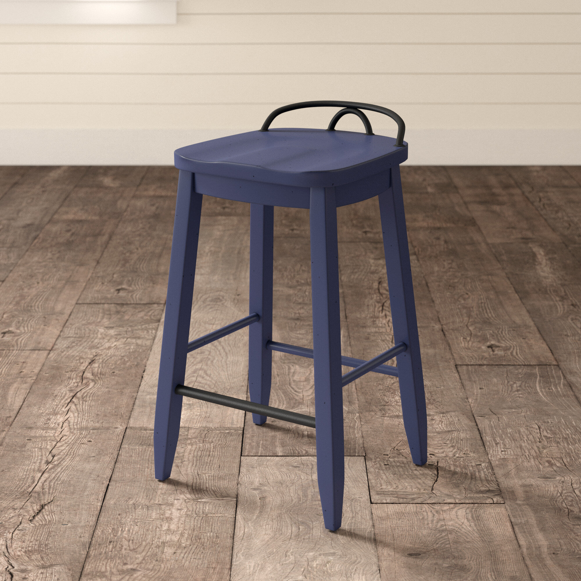 Piedmont Low Back 25 Bar Counter Stool Reviews Birch Lane