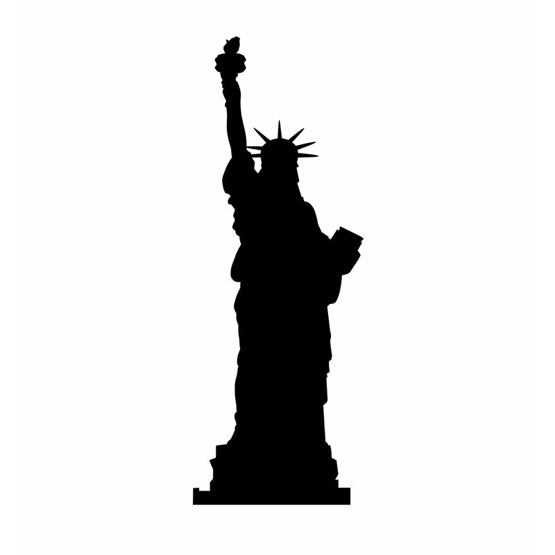 Advanced Graphics Statue of Liberty Silhouette Cardboard Stand-Up | Wayfair