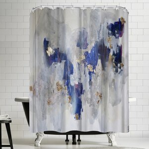 Christine Olmstead North Gold Shower Curtain