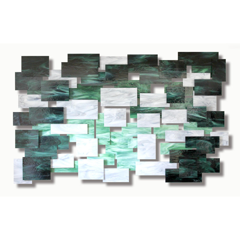 Karo Studio Glass And Metal Wall Decor Perigold
