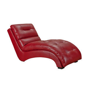 Red Chaise Lounge Wayfair Quickview Black Red