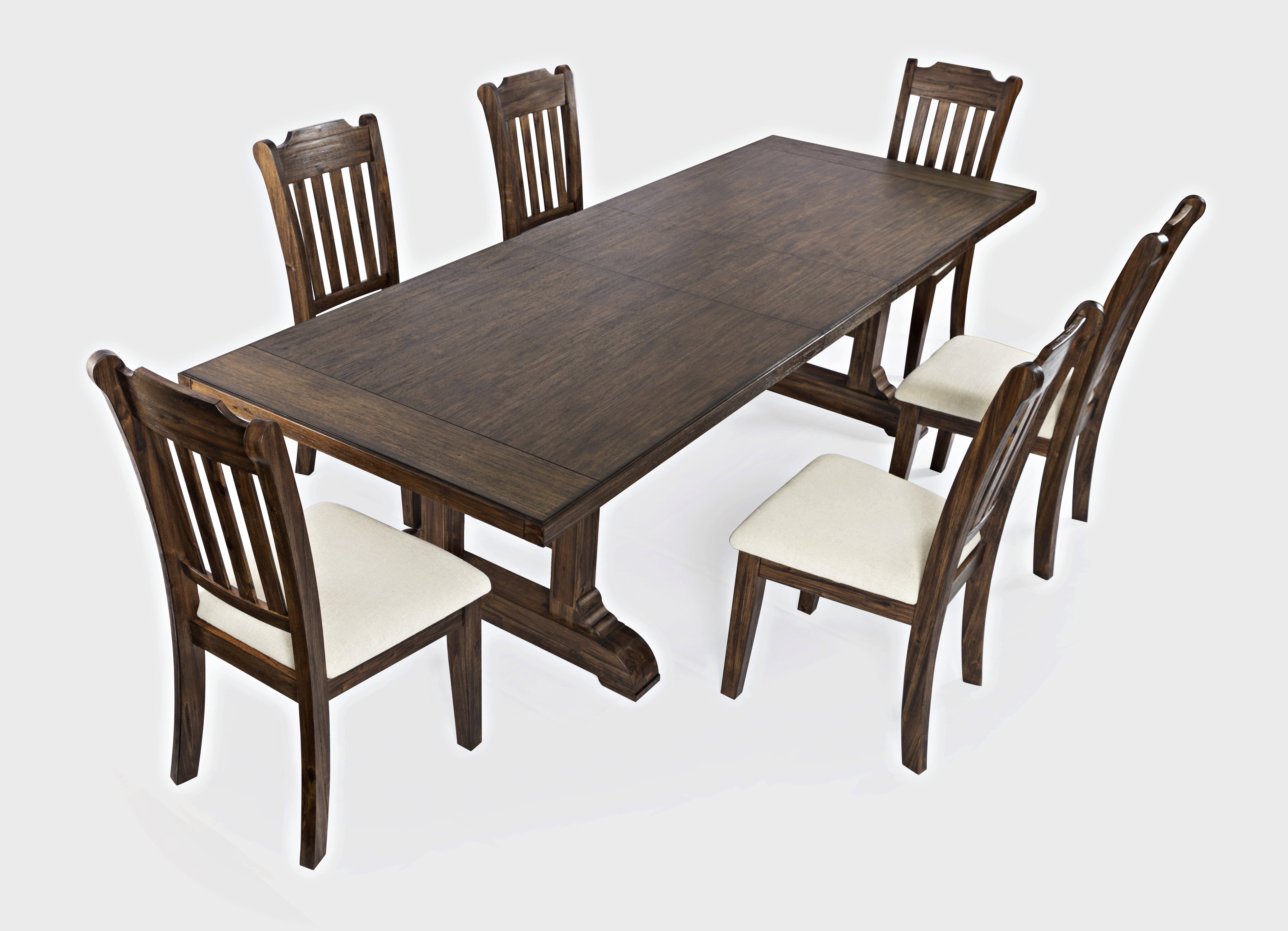 ridgley extendable acacia solid wood dining table