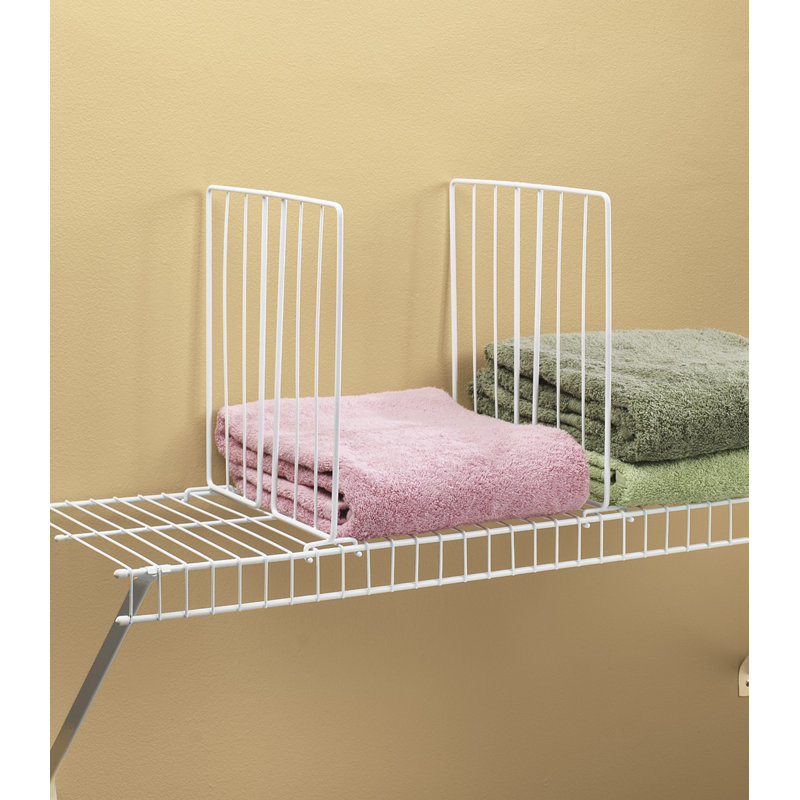 Miles Kimball Wire Closet Shelf Divider Wayfair