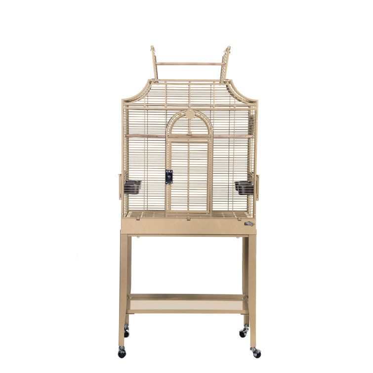 28"X18"X55" Elegant Flight Cage With Opening Top- Green A&E Cage Co.