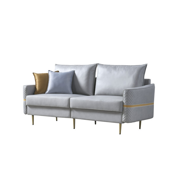 Everly Quinn Feya Loveseat | Wayfair