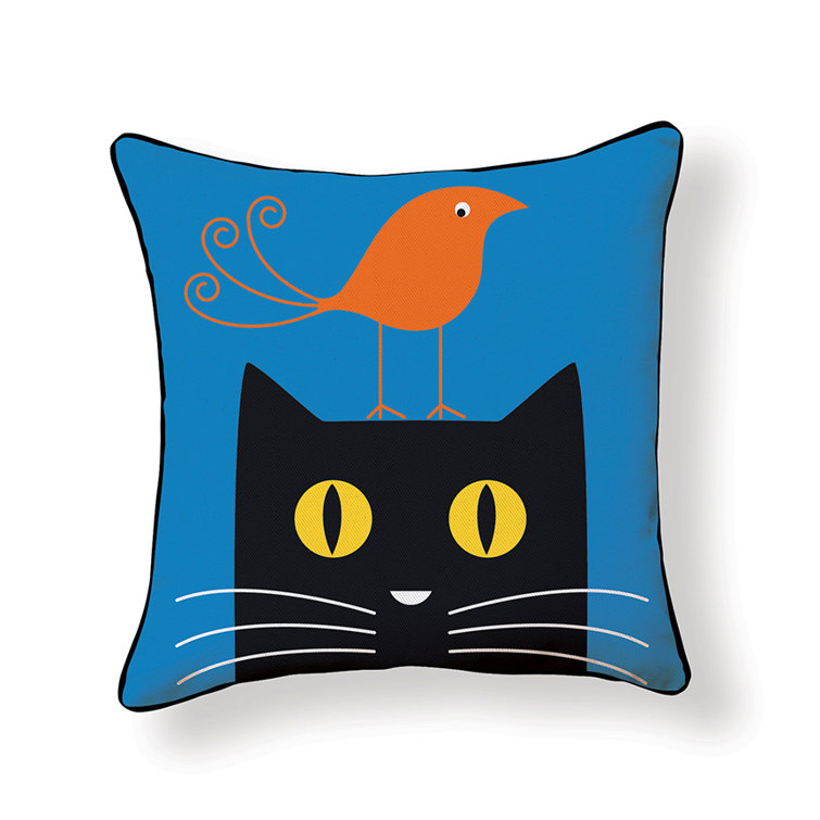 cat decorative pillow