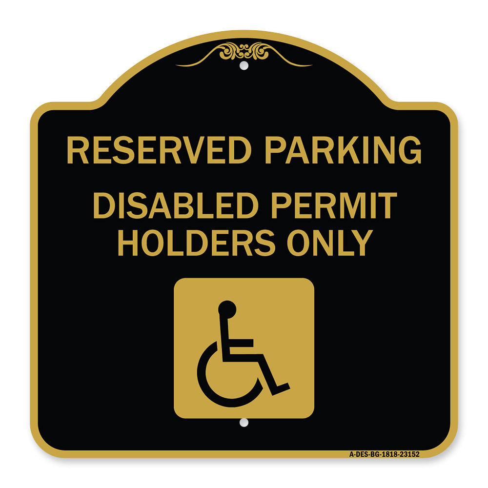 Can You Park In Permit Holders Only With A Blue Badge