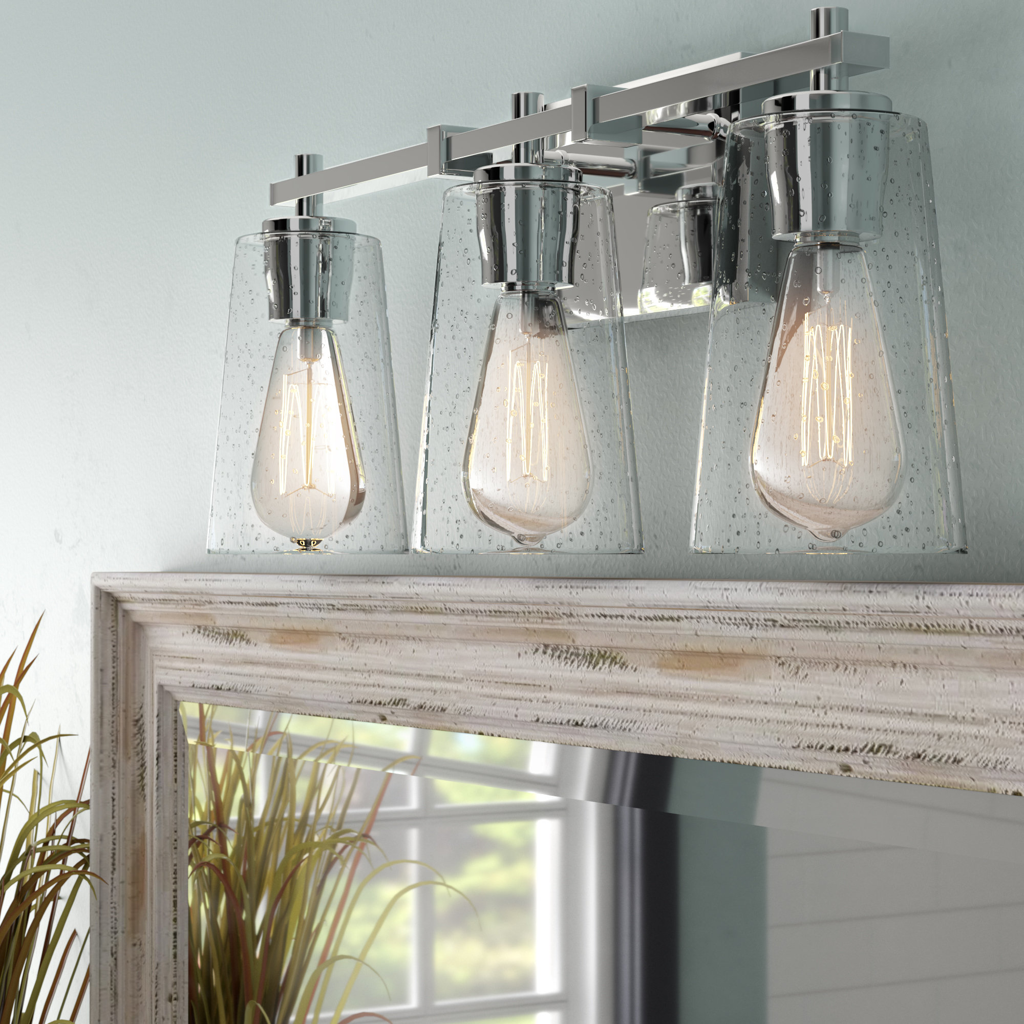 Arnav 3 Light Dimmable Vanity Light Reviews Birch Lane