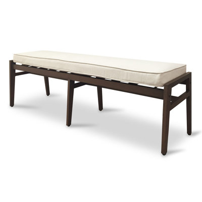 Horizon Picnic Bench Eddie Bauer Cushion Color Canvas Ginkgo