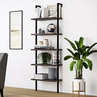 Wellington Heo Wood Ladder Bookcase By 17 Stories