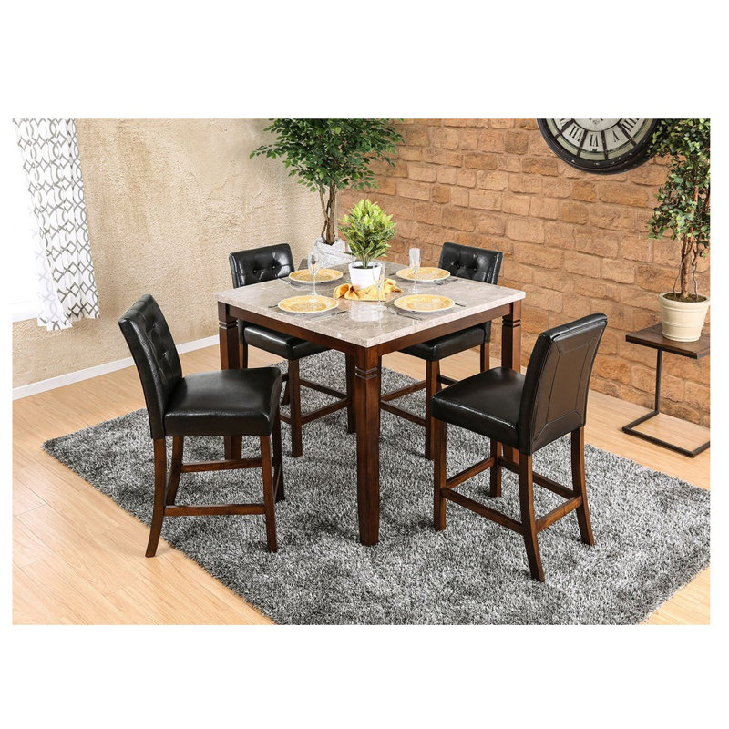 Red Barrel Studio Aleydis Counter Height Dining Table Wayfair
