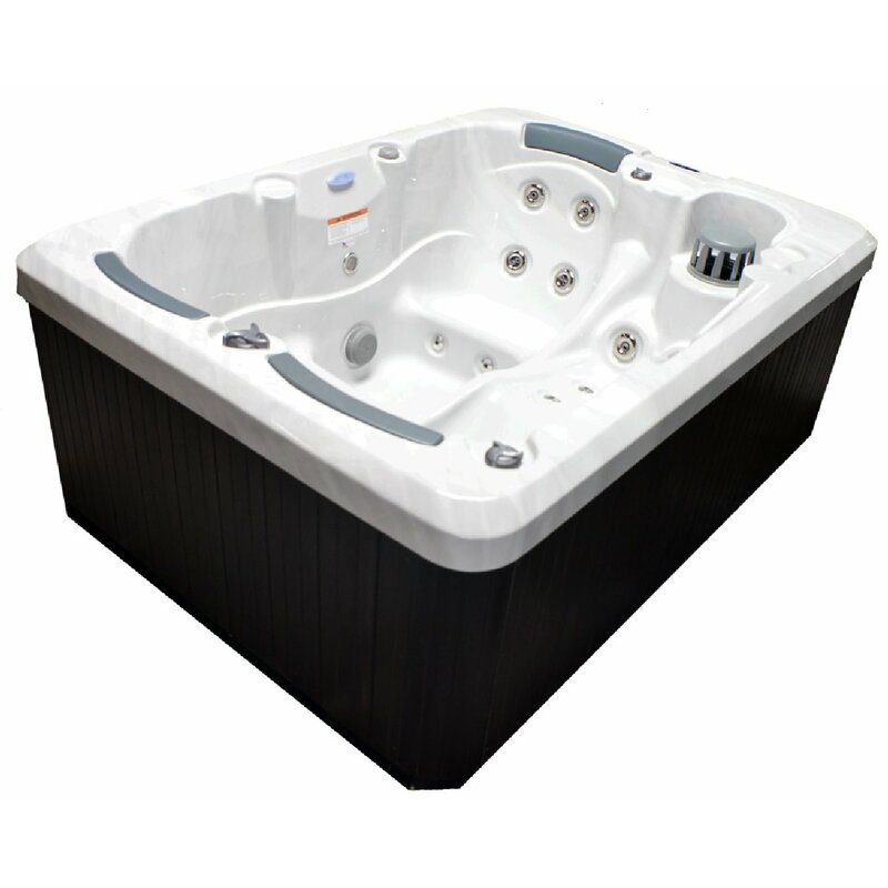 3 Person 38 Jet Hot Tub With Stainless Jets And Ozone System