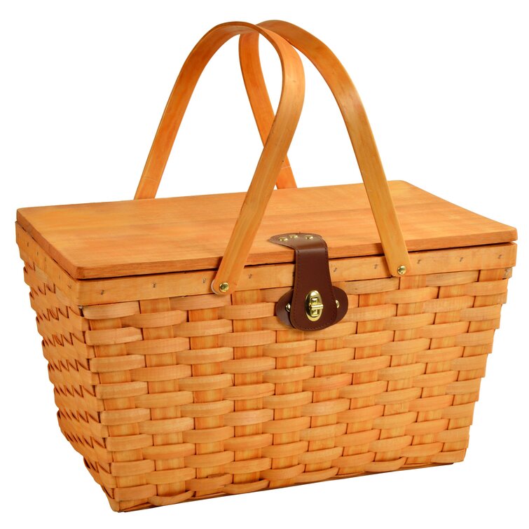 Arlmont & Co. Settler 4 Person Picnic Basket | Wayfair