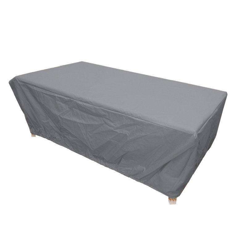 Arlmont Co Premium Tight Weave Rectangular And Oval Water Resistant Patio Table Cover Reviews Wayfair
