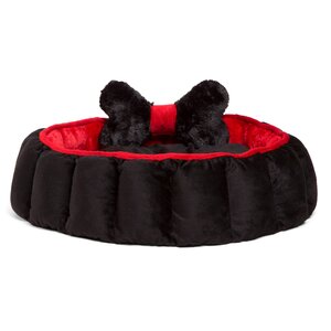 Royal Cuddler Velvet Dog Bed / Cat Bed