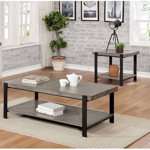Hiro 2 Piece Coffee Table Set by 17 Stories