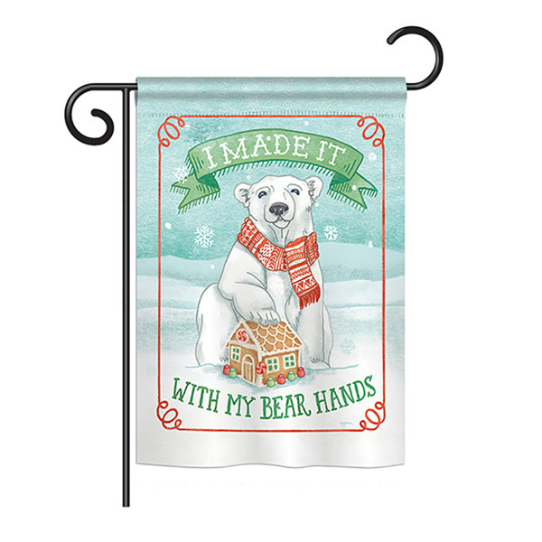 The Holiday Aisle Balig My Bear Hands Winter 2 Sided 18 5 X 13 In House Garden Flag Wayfair The Holiday Aisle Balig My Bear Hands Winter 2 Sided 18 5 X 13 In House Garden Flag Wayfair