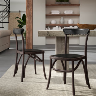Vicki Solid Back Side Chair (Set of 2) by Greyleigh