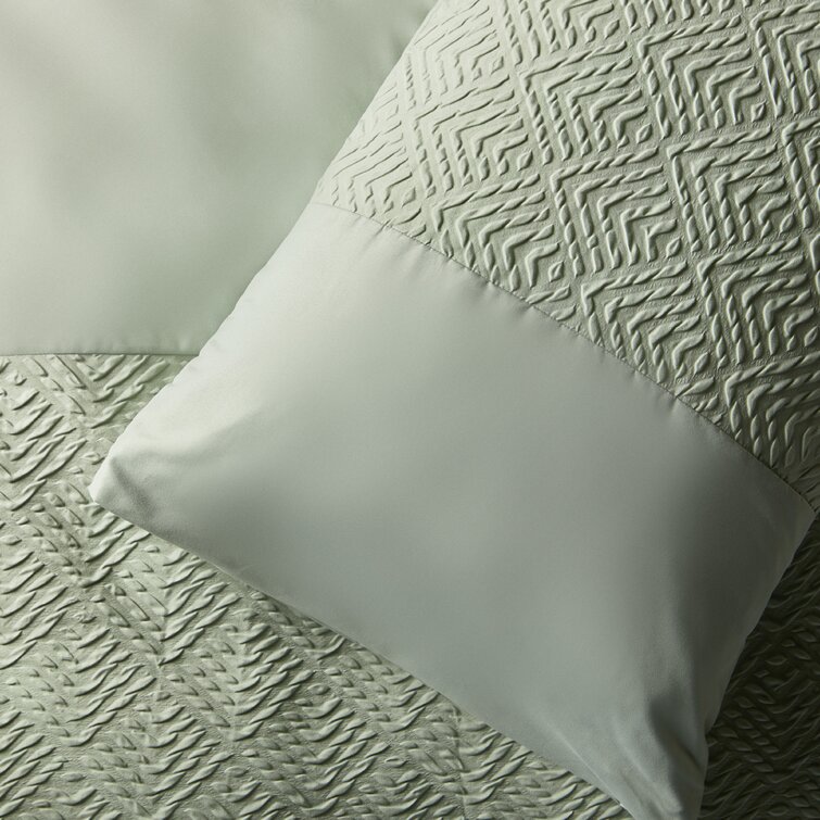 silentnight chevron duvet set