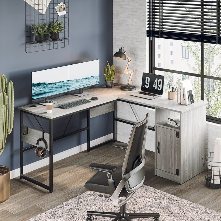 computer desk storage cabinet