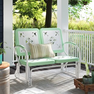 Outdoor Metal Glider Sofa Wayfair