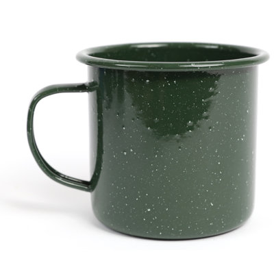 Crow Canyon Homecrow Canyon Home K112bla Stinson 16 Oz Black Speckle Enamelware Mug Dailymail