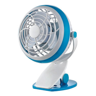 Portable Battery Operated Fans Wayfair 1 Sd Battery Usb Clip Oscillating Personal Fan