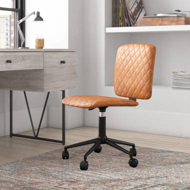 gianluca suede task chair