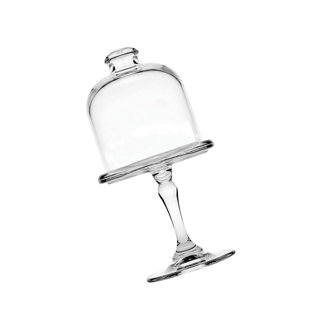 Mini Cake Stand With Tall Dome Wayfair