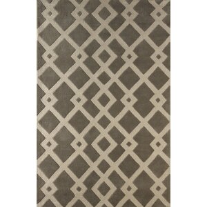 Glenside Hand-Tufted Steel Area Rug