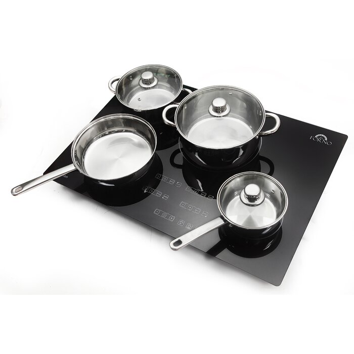 Forno Bezozzo Induction 7 Piece Cooktop Set With 4 Burners Wayfair