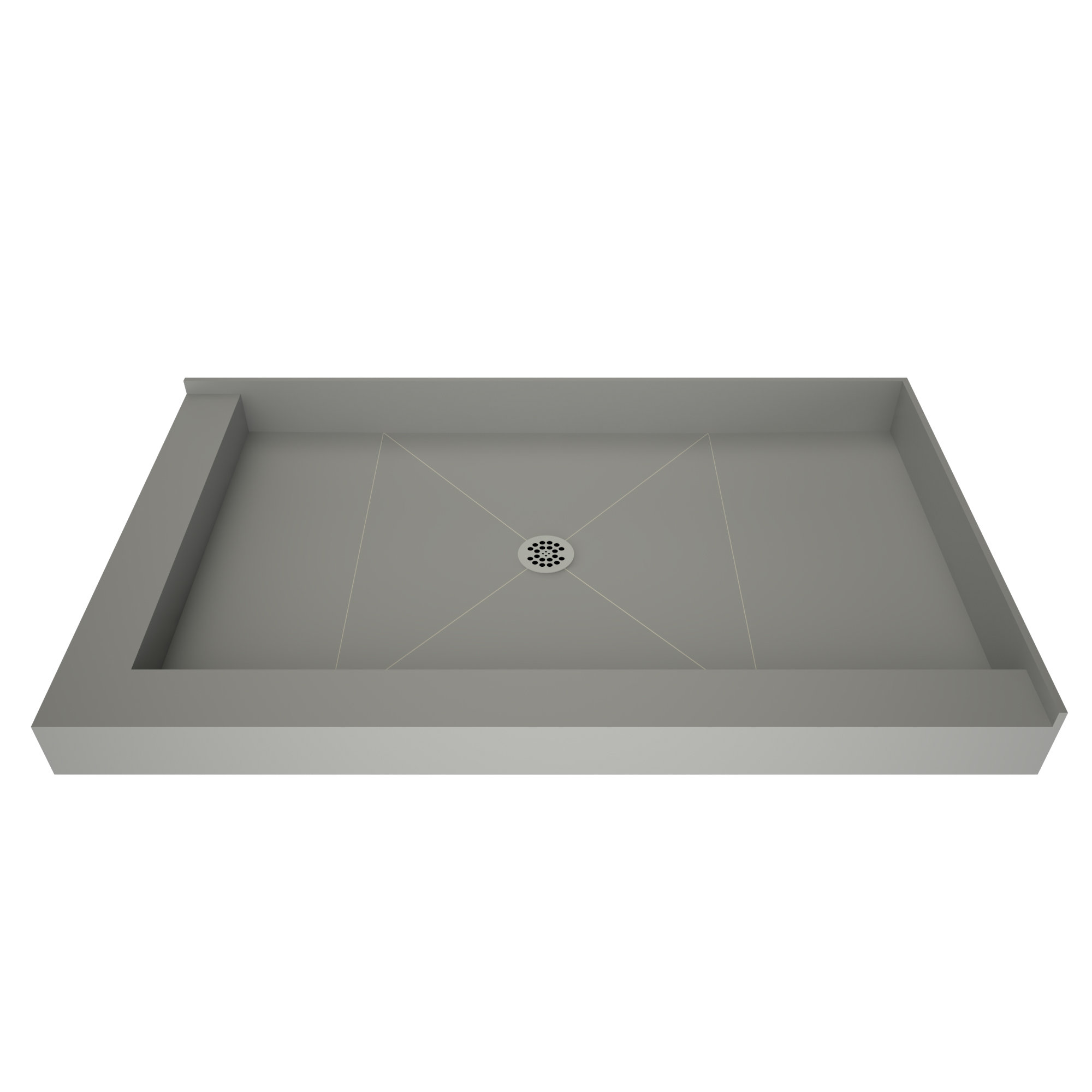 Tile Redi 32 X 36 Double Threshold Shower Base With Drain Plate Wayfair Tile Redi 32 X 36 Double Threshold Shower Base With Drain Plate Wayfair