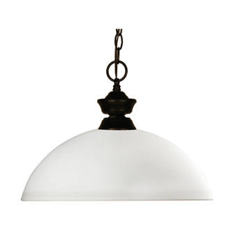 Charlton Home Ramblewood 1 Light Single Bell Pendant Wayfair