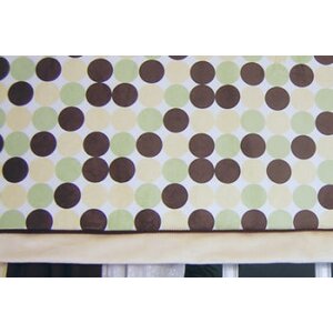 Minky Polka Dot Pocket Valance