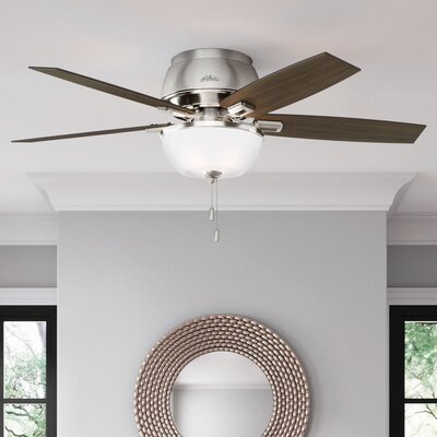 Hunter Fan 52 Inch Donegan 5 Blade Ceiling Fan Light Kit