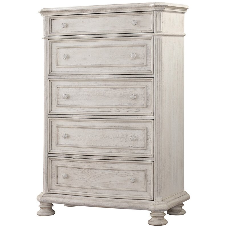 One Allium Way Piland 5 Drawer Chest Reviews Wayfair