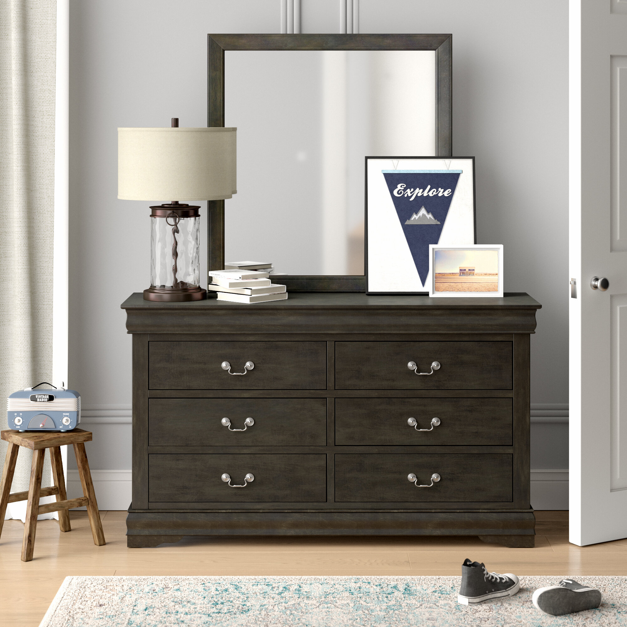 Grovelane Sophia 6 Drawer Dresser & Reviews Wayfair