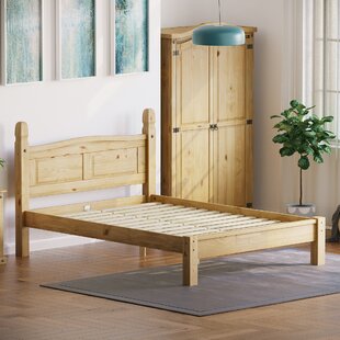 Porto Traditional Waxed Pine Bed Frame 3FT 4FT 4FT6 Birlea 