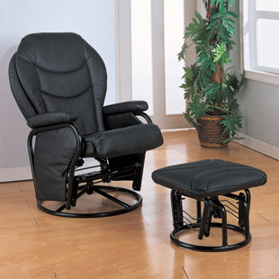 Go to store & view more images Wildon Home ® Glendale Swivel Glider and Ottoman