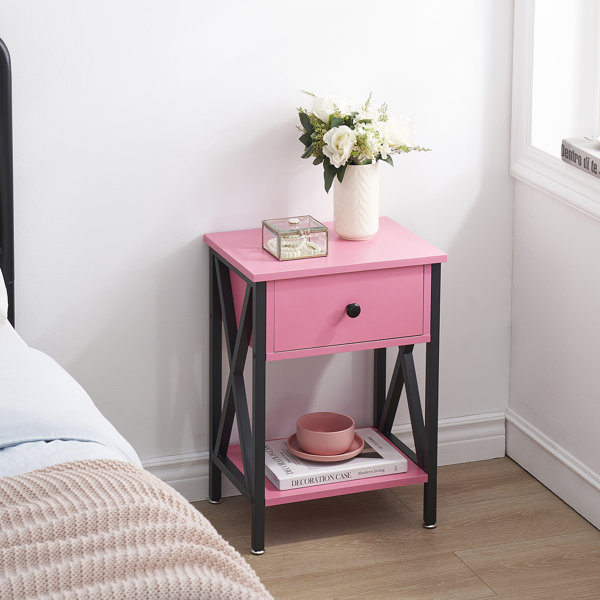 Light pink nightstand Clearance